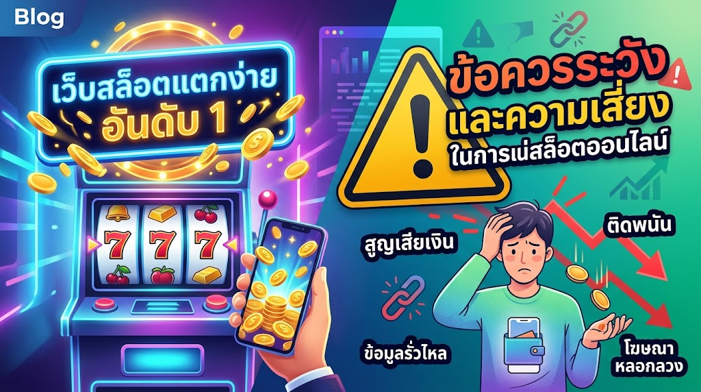 เว็บสล็อตแตกง่าย อันดับ 1 คืออะไร? ทำไมจึงเป็นที่นิยม?