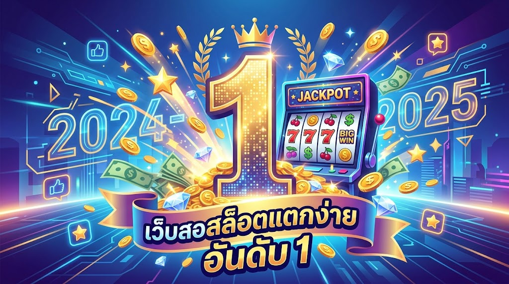 แนะนำ 5 อันดับ เว็บสล็อตแตกง่าย อันดับ 1 ประจำปี 2024-2025