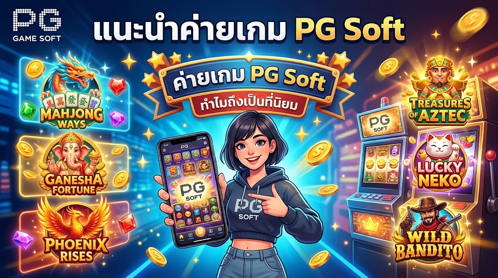 เกม สล็อต ค่าย pg ยอด ฮิต: แนะนำค่ายเกม PG Soft