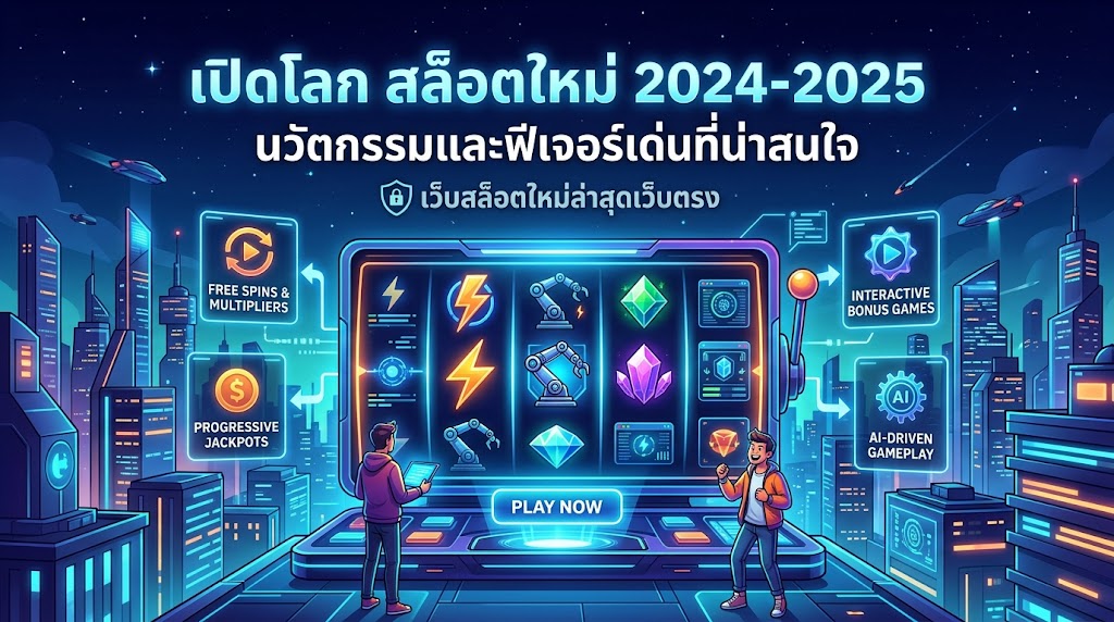 ทำไมต้องเลือกเล่น 'เว็บสล็อตใหม่ล่าสุดเว็บตรง'?