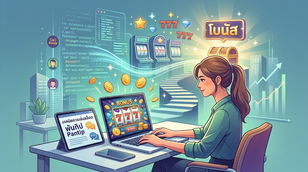 เทคนิคการเล่นสล็อตให้ได้โบนัส: รวบรวมจาก Pantip และแหล่งข้อมูล
