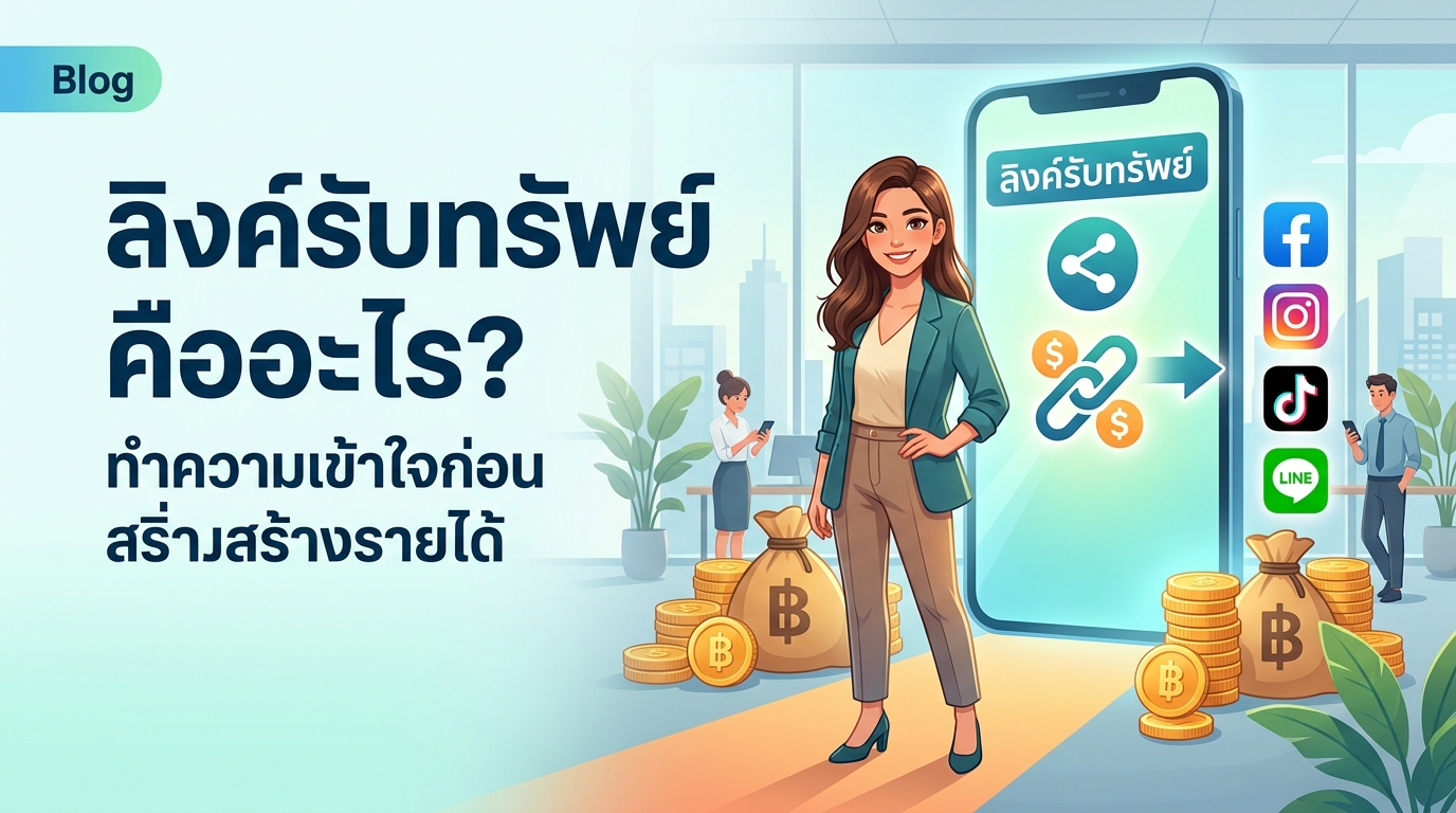 ลิงค์รับทรัพย์ คืออะไร? ทำความเข้าใจก่อนเริ่มต้นสร้างรายได้