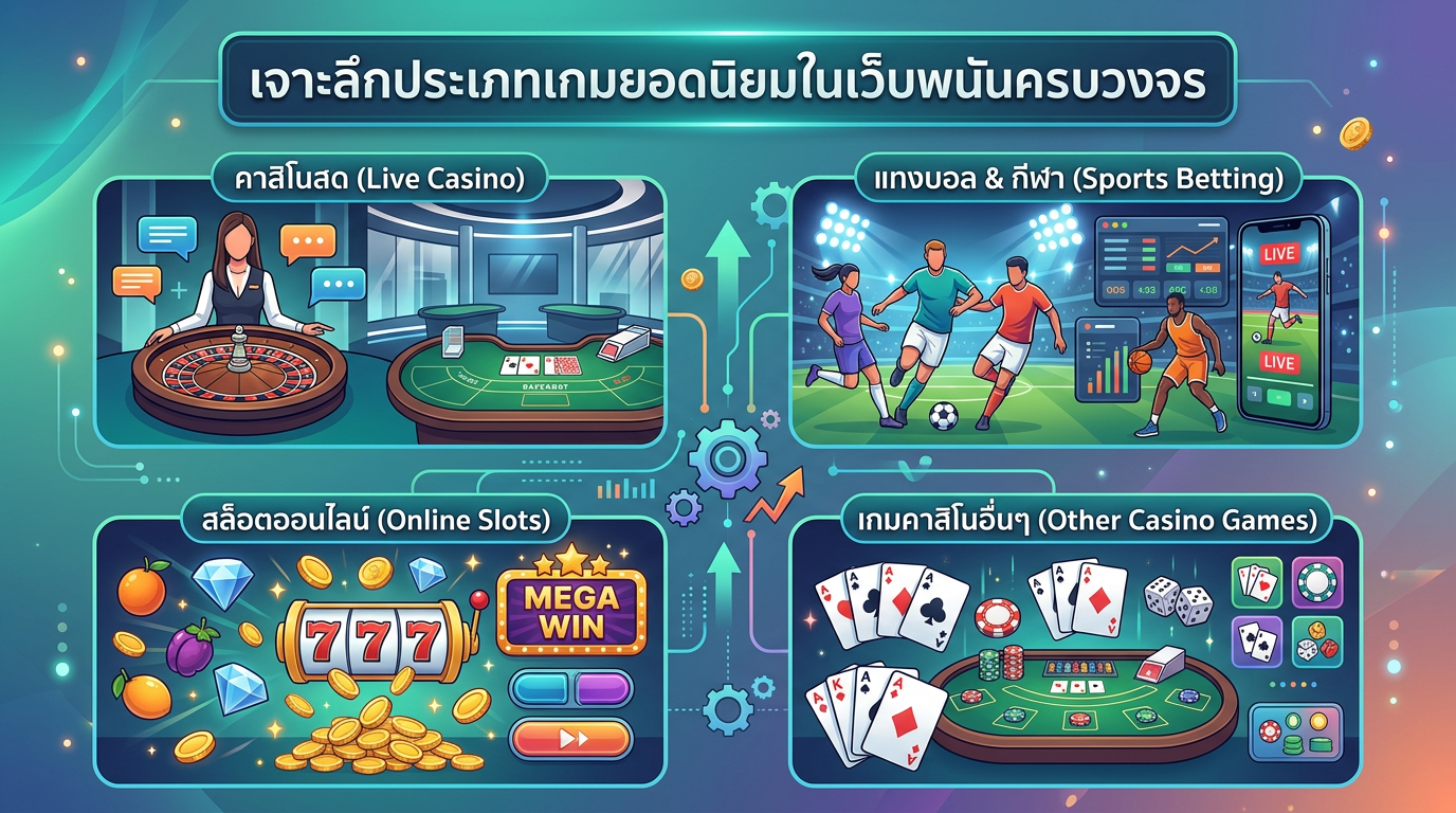 เว็บพนันครบวงจรคืออะไร และทำไมถึงเป็นที่นิยม?