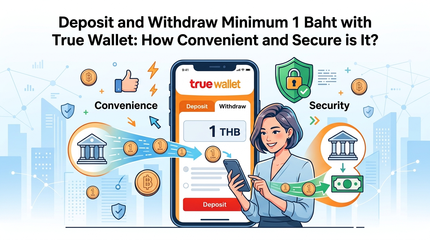 แนะนำเว็บสล็อตยอดนิยมที่ให้บริการ ฝากถอน ขั้นต่ำ 1 บาท