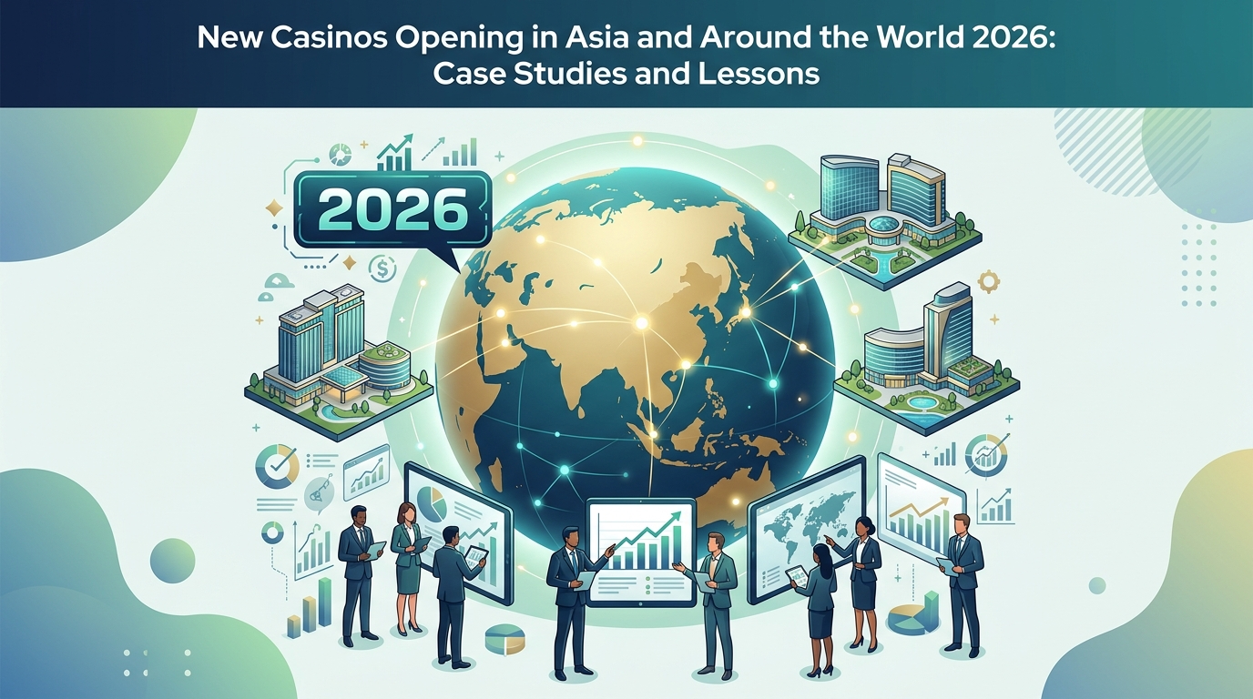 คาสิโนเปิดใหม่ในภูมิภาคเอเชียและทั่วโลก 2026: กรณีศึกษาและบทเรียน