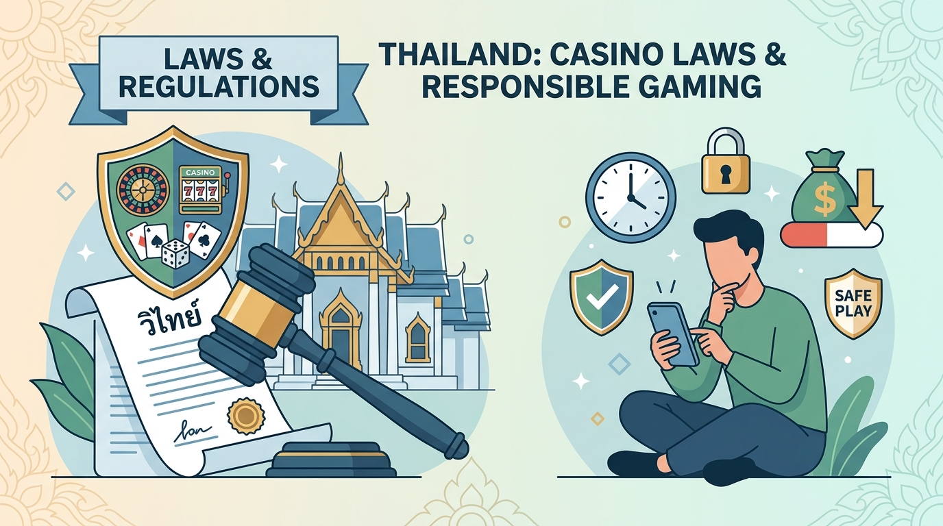 ข้อกฎหมายและการพนันอย่างมีความรับผิดชอบในประเทศไทย