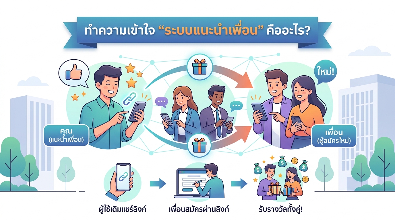 ทำความเข้าใจ 'ระบบแนะนำเพื่อน' คืออะไร?