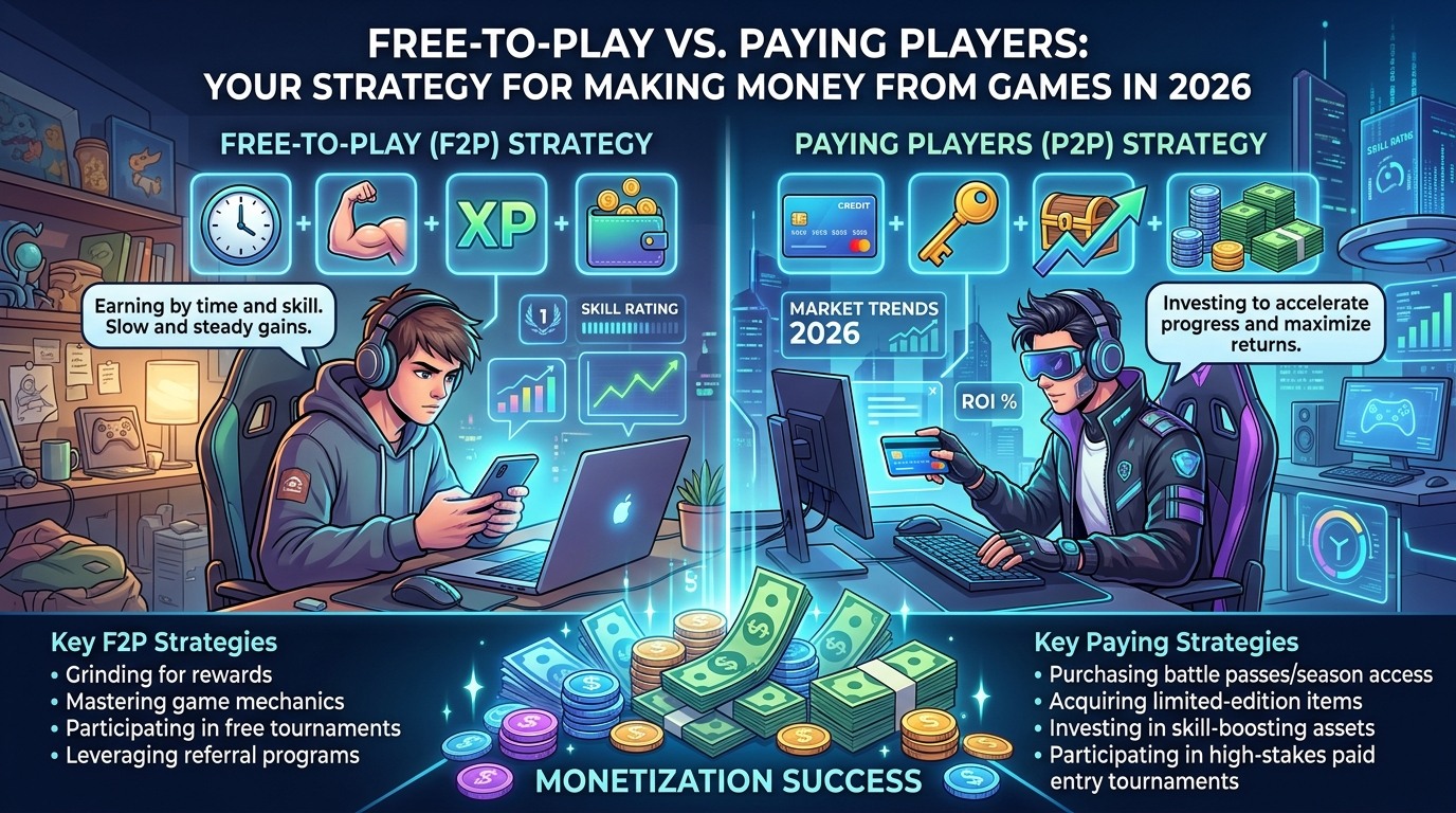 สายฟรี VS สายเปย์: กลยุทธ์ทำเงินจากเกมฉบับคุณ
