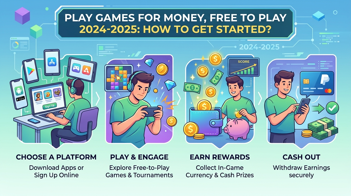 เล่นเกมได้เงิน สายฟรี 2024-2025: เริ่มต้นอย่างไรดี?