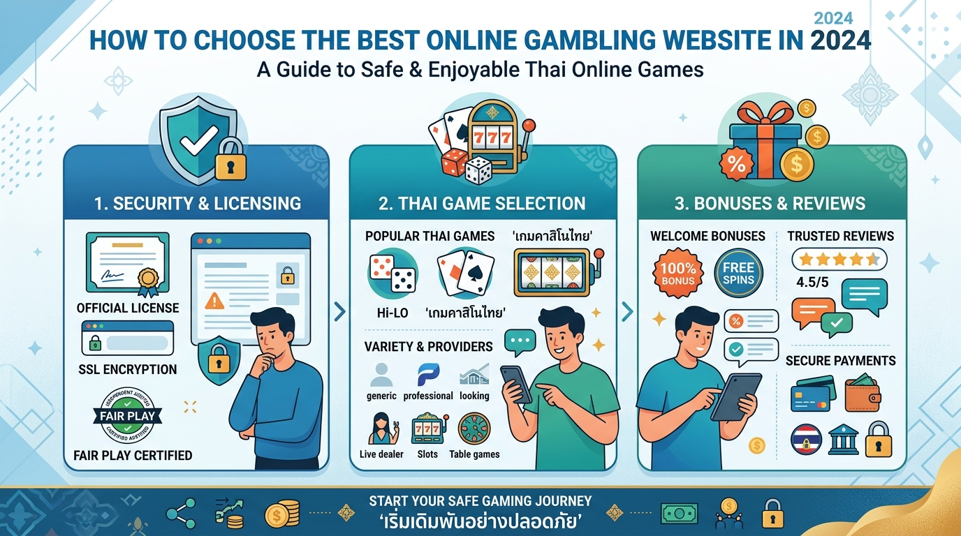 เกมพนันออนไลน์ไทยคืออะไร? ทำความเข้าใจก่อนเริ่มต้น